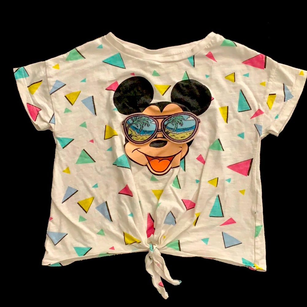Girls Mickey Mouse Zara tee